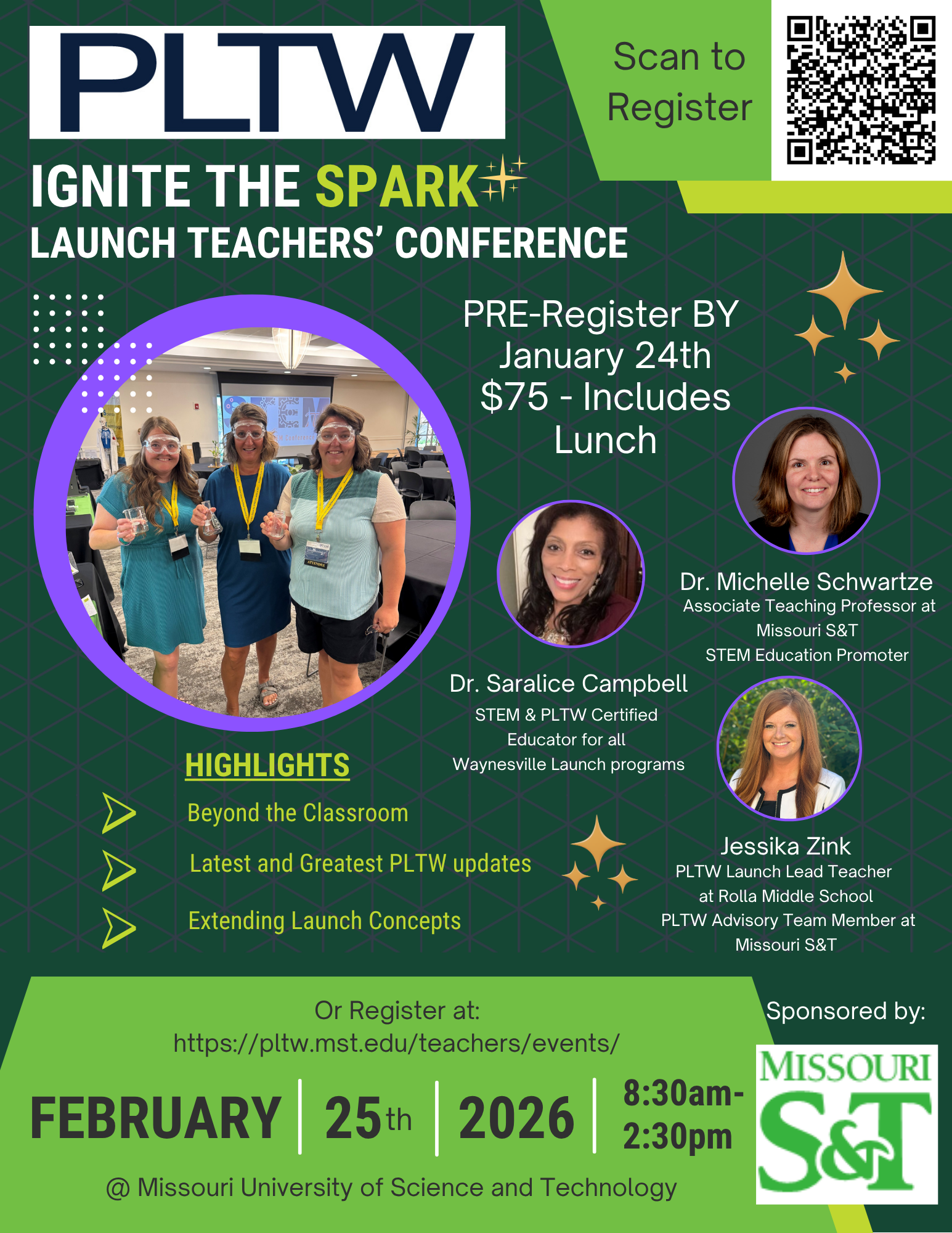2026 PLTW Launch Conference - February 25 Flyer